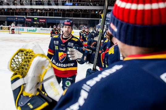 Djurgårdens Patrik Berglund jublar