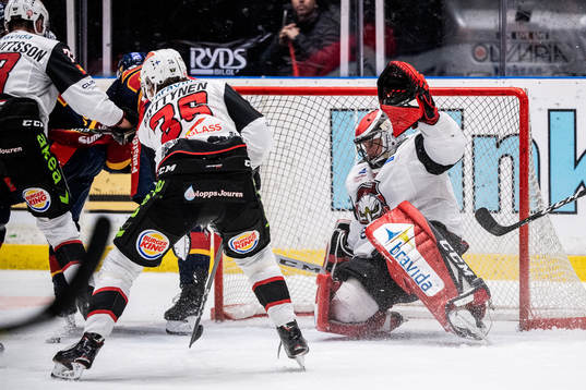 Malmö Redhawks målvakt Oscar Alsenfelt