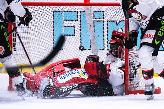 Malmö Redhawks målvakt Oscar Alsenfelt