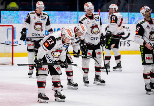 Malmö Redhawks Christoffer Forsberg deppar