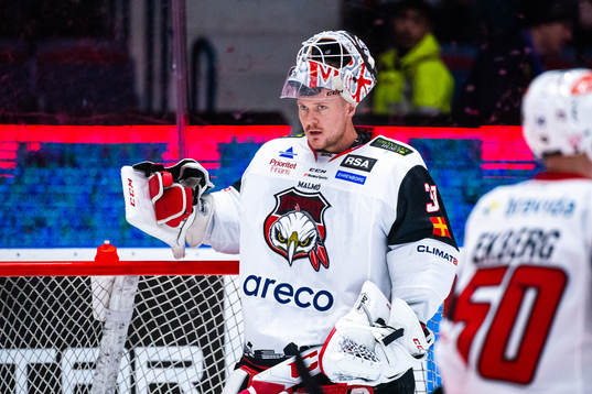 Malmö Redhawks målvakt Lars Volden