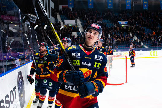Djurgårdens Tom Nilsson  jublar