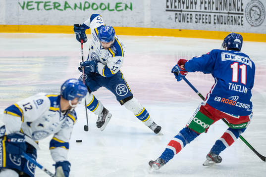 Leksands Daniel Olsson Trkulja och Oskarshamns Joakim Thelin