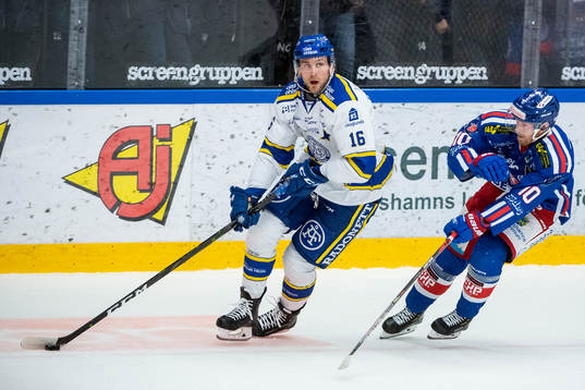 Leksands Daniel Gunnarsson och Oskarshamns Nicklas Heinerö