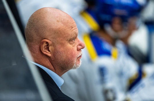 Leksands tränare Roger Melin deppar