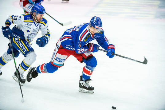 Oskarshamns Johannes Salmonsson och Leksands André Hult