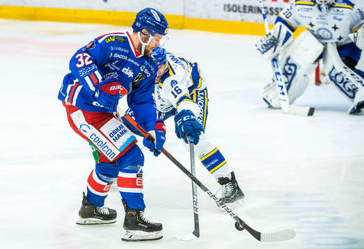 Oskarshamns Markus Modigs och Leksands Daniel Gunnarsson