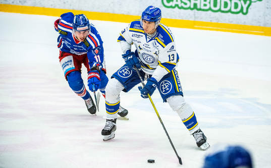 Oskarshamns Joakim Thelin och Leksands Jon Knuts