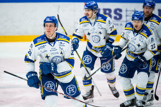 Leksands Mattias Göransson jublar