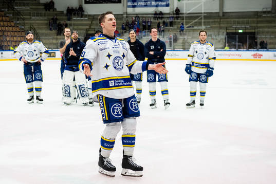 Leksands Martin Karlsson jublar