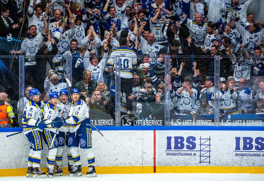 Leksands Fredrik Forsberg jublar
