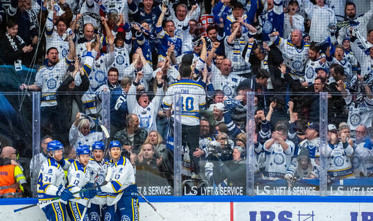 Leksands Fredrik Forsberg jublar