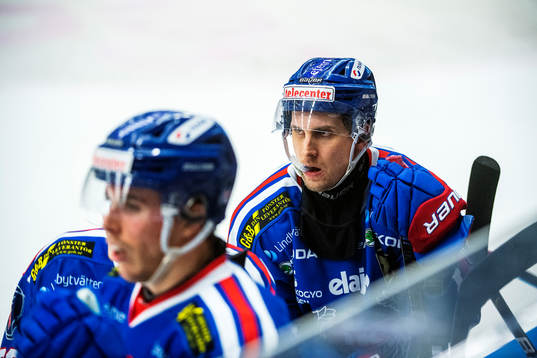 Oskarshamns Arsi Piispanen och Joakim Thelin deppar