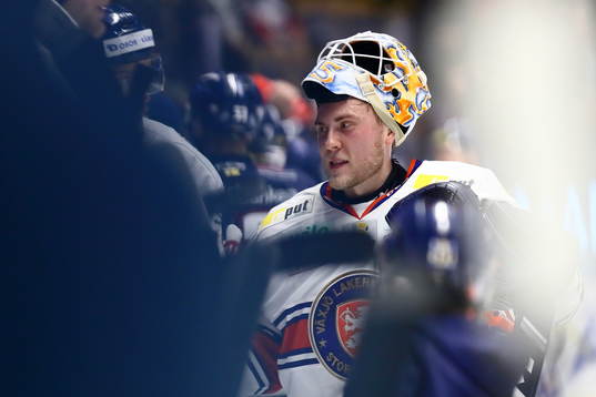 Växjös målvakt Viktor Andrén
