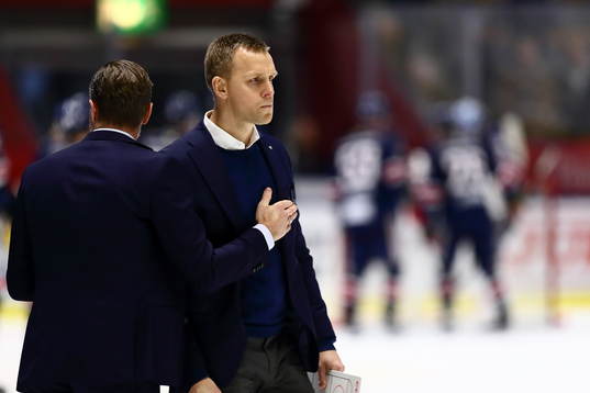 Linköpings tränare Bert Robertsson deppar