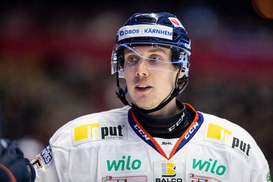 Växjös Miika Koivisto jublar