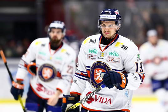 Växjös Casey Bailey deppar