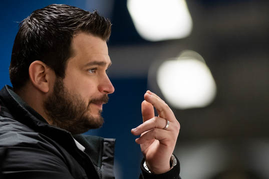 Malmö Redhawks tränare Jonathan Salmanunder