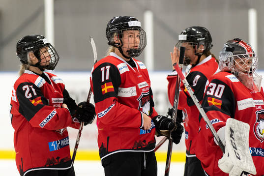 Malmö Redhawks Emma Jensen, Signe Jensen deppar