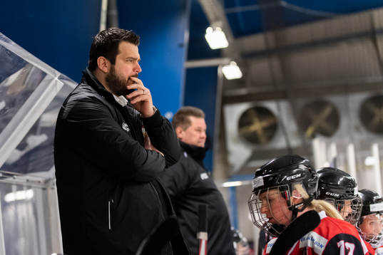 Malmö Redhawks tränare Jonathan Salman