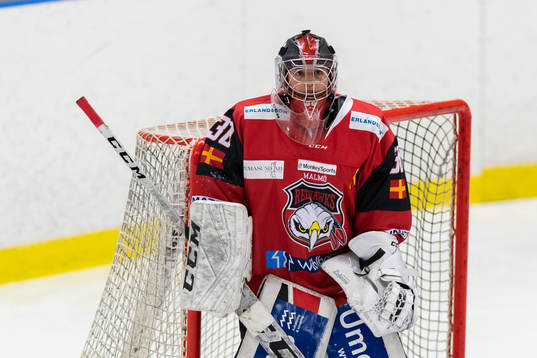 Malmö Redhawks målvakt Lisa Sellberg Jensen