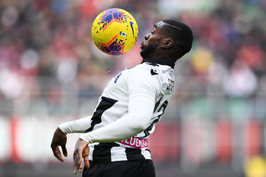 Ken Sema of Udinese