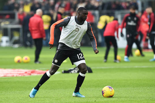 Ken Sema of Udinese