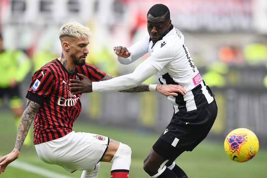 Ken Sema of Udinese