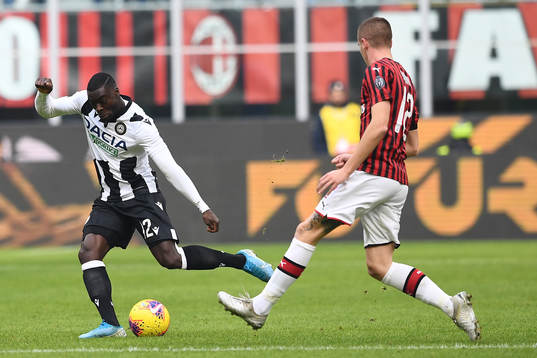 Ken Sema of Udinese