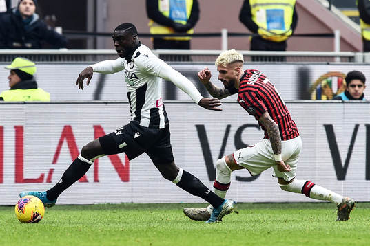 Ken Sema of Udinese