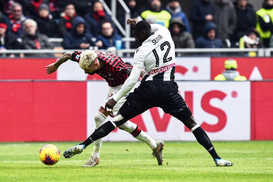 Ken Sema of Udinese