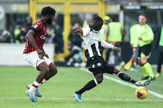 Ken Sema of Udinese