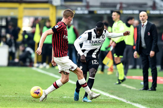 Ken Sema of Udinese