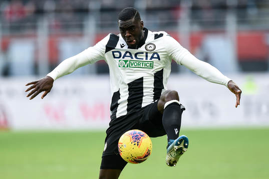 Ken Sema of Udinese
