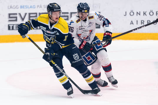 s Emil Johansson och Linköpings Filip Karlsson