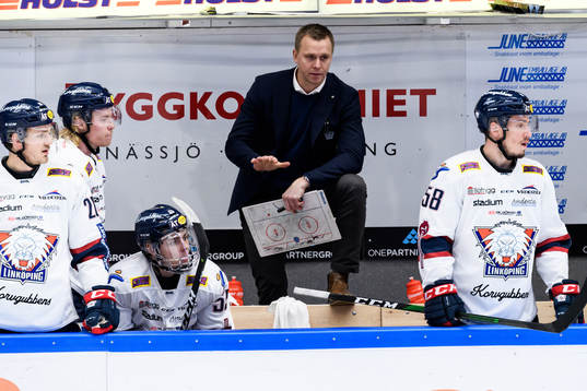 Linköpings tränare Bert Robertsson