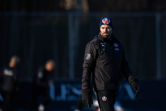 Helsingborgs tränare Olof Mellberg