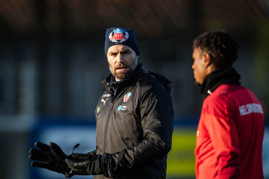 Helsingborgs tränare Olof Mellberg