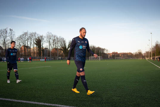 Helsingborgs Erik Figueroa och Andreas Granqvist deppar