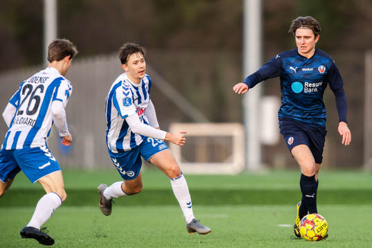 Odenses Mads Frökjär Jensen och Helsingborgs Ludvig