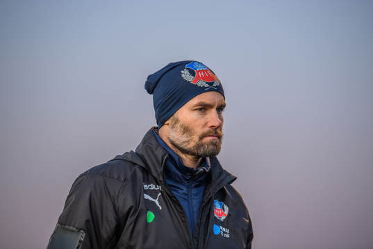 Helsingborgs tränare Olof Mellberg