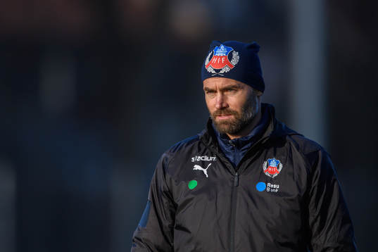 Helsingborgs tränare Olof Mellberg