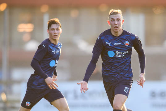 Helsingborgs Jakob Voelkerling Persson och Filip Sjöberg