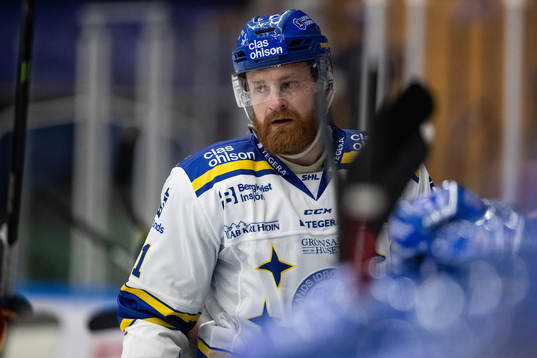 Leksands Mattias Ritola deppar i båset