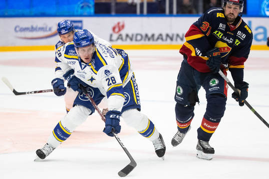 Leksands Mattias Göransson och Djurgårdens Dick Axelsson