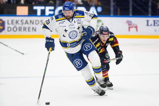 Leksands Mattias Karlsson och Djurgårdens NiclasBergfors