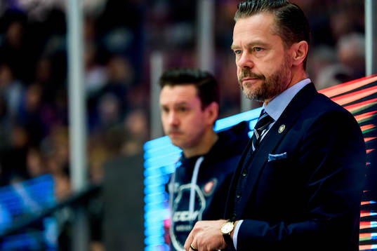 Växjös assisterande tränare Fredrik Hellgren