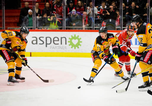 Luleås Konstantin Komarek, Arttu Ilomäki och Örebros