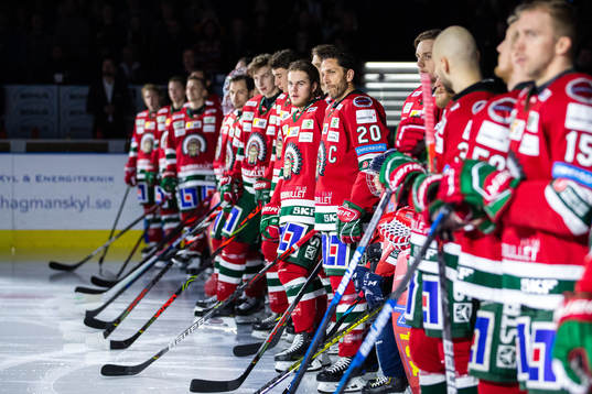 Frölundas Joel Lundqvist uppmärksammas för sina 1000