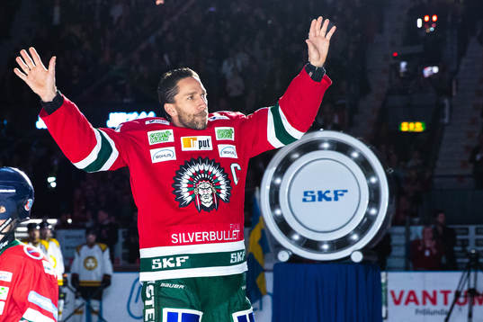 Frölundas Joel Lundqvist uppmärksammas för sina 1000